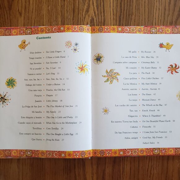 Lot of Diez Deditos / Ten Little Fingers Book + CD By Jose-Luis Orozco (1997) - Picture 3 of 9